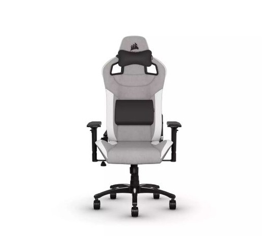 SILLA GAMER CORSAIR T3 RUSH GREY / WHITE