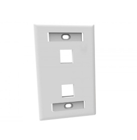 FACEPLATE FURUKAWA 2 POS BLANCO-GLOSSY