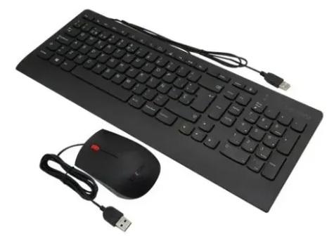 ACCESORIO LENOVO TECLADO Y MOUSE CABLEADO