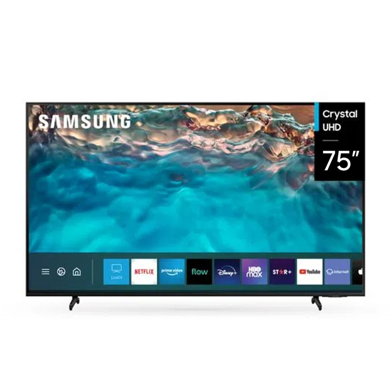 TELEVISOR  SAMSUNG 75BU8000 CRYSTAL UHD